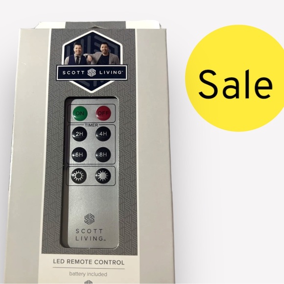 Scott Living LED remote Control #5251877 New - Picture 1 of 2